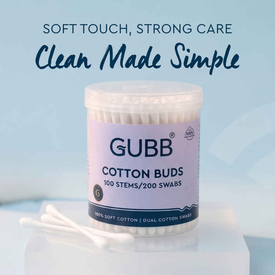 GUBB Cotton Buds In Paper Stick