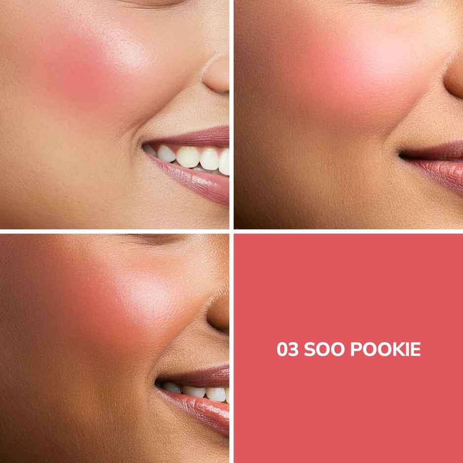 Mila Beaute Pookie Serum Blush | Soft Matte | Highly Pigmented | No Dryness | Soo Pookie