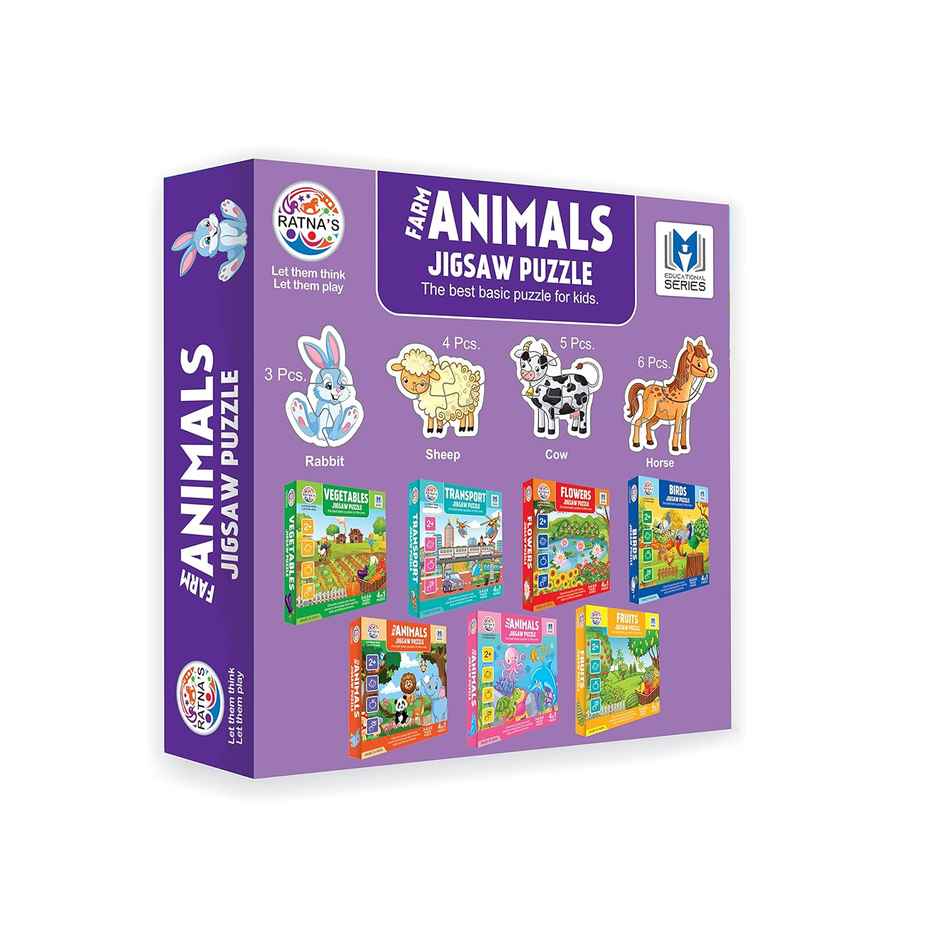 Ratna's Baby Jigsaw Farm Animal