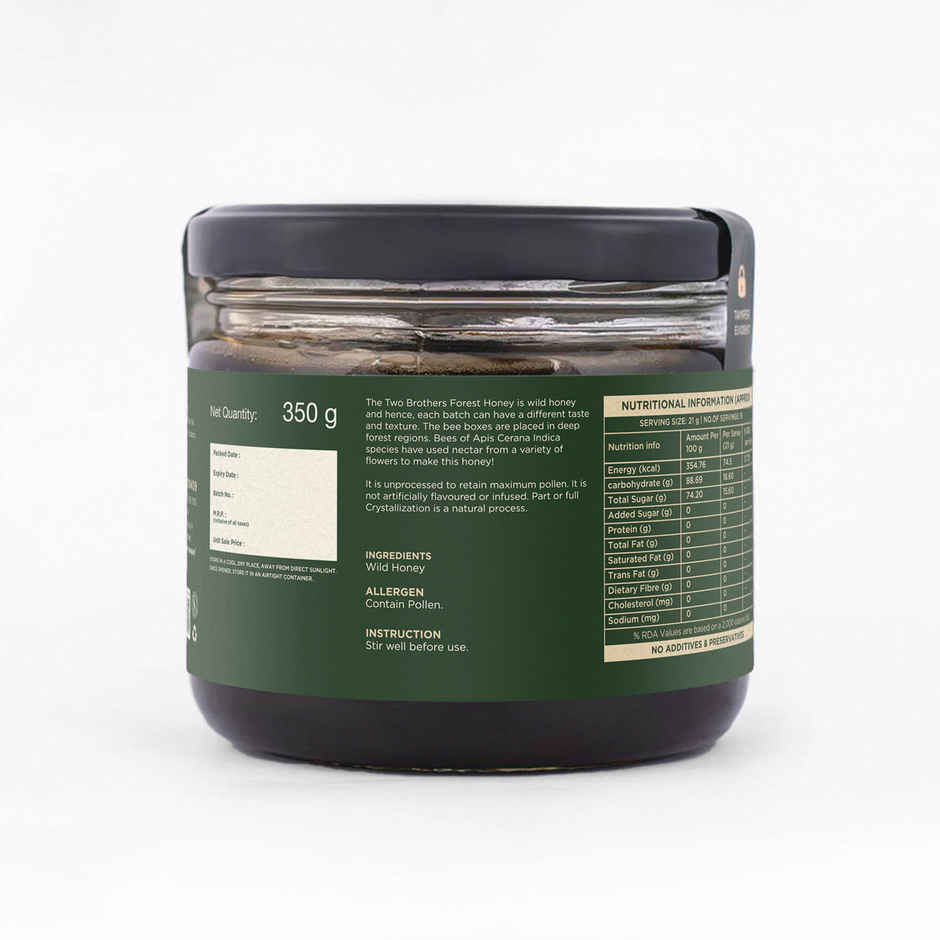Two Brothers Multifloral Forest Honey Unpasteurized Raw Honey