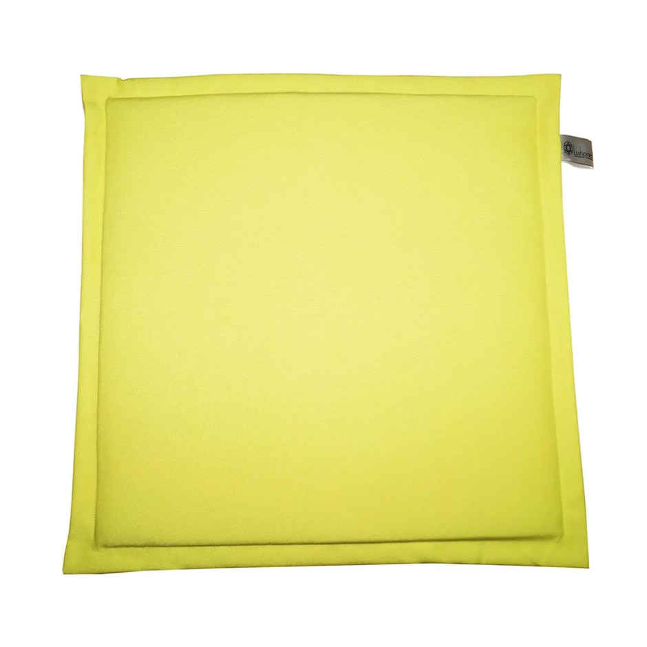 Lushomes Chair Pads - Yellow | 15 x 15 inch