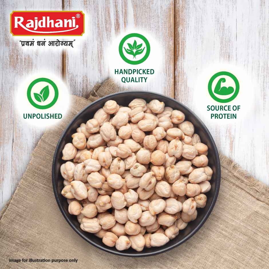 Rajdhani Unpolished Kabuli Chana