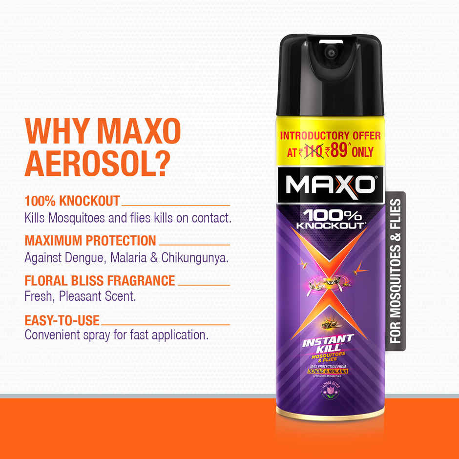 Maxo Flying Insect Killer|Floral Fragrance