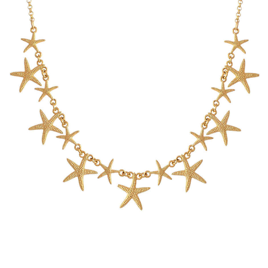Voylla Hawaii Starfish Dangler Necklace