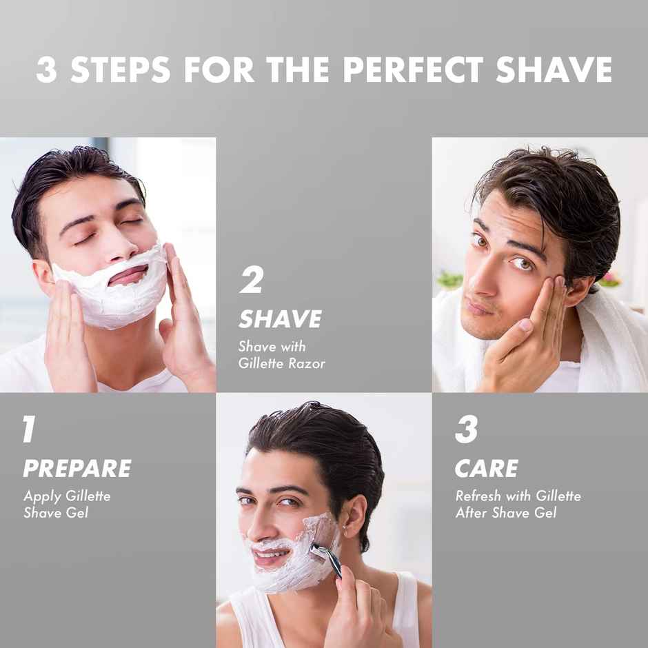 Gillette Sensitive Shaving Gel Soothing With Aloe Vera