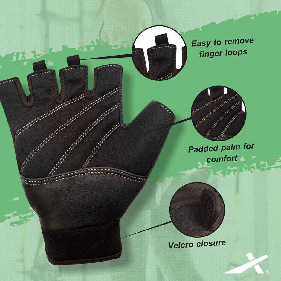 Vector X Rebel Unisex Workout Weight Lifting Gloves For Men And Women - XL(Colour May Vary)