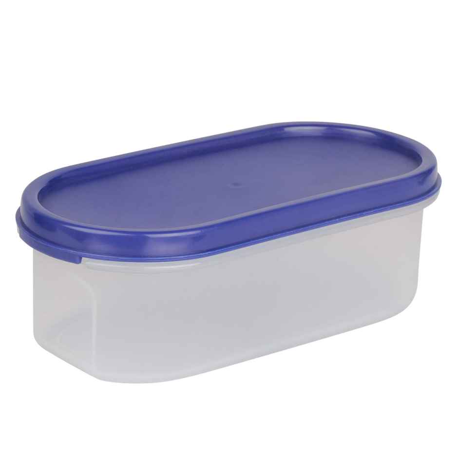 Cutting EDGE 525ml Plastic Modular Storage Containers|Microwave Safe |BPA Free |Set of 6 |Dark Blue