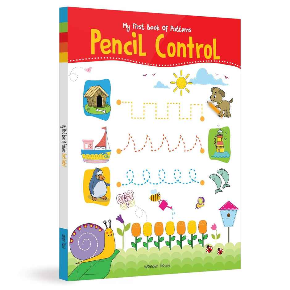 My First Book Of Patterns Pencil Control: Patterns Practice Book For Kids (Pattern Writing)