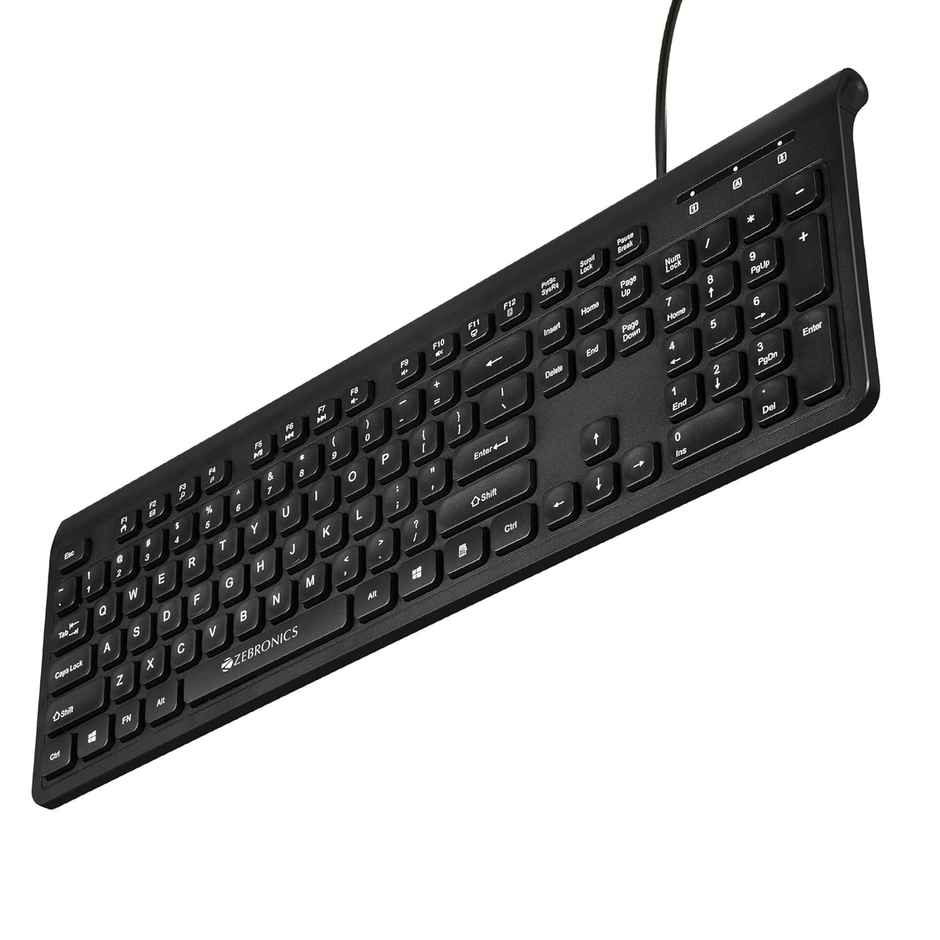 Zebronics Judwaa 880 Wired Usb Keyboard & Mouse Combo | Plug & Play | 3 Button Mouse