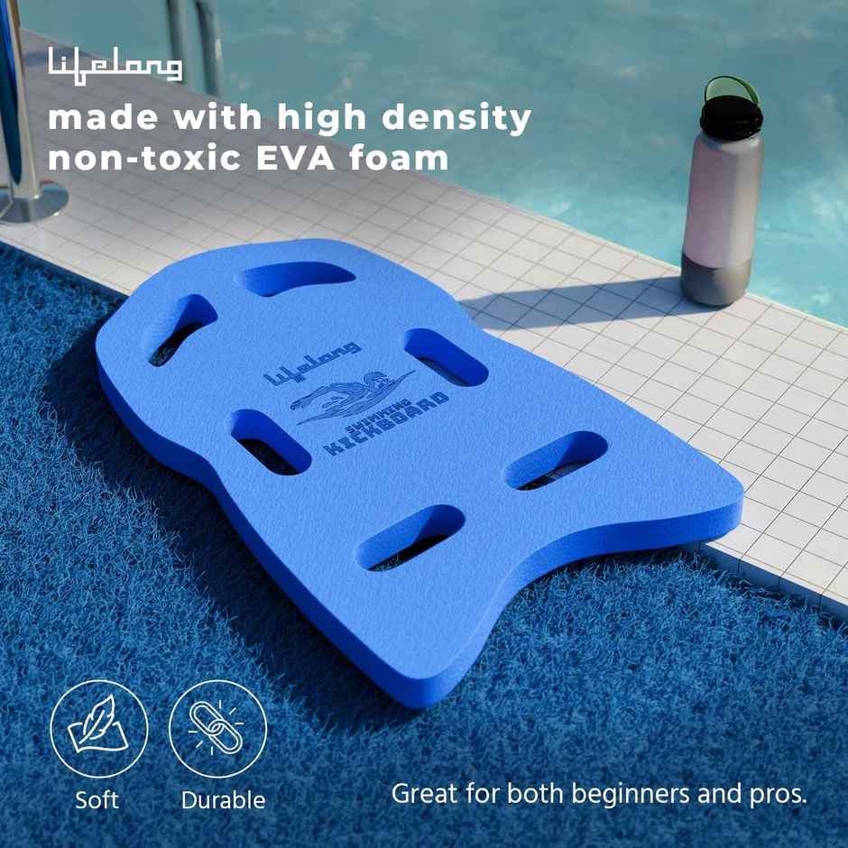 Lifelong Kids Kickboard Floater for Swimming Training | Blue