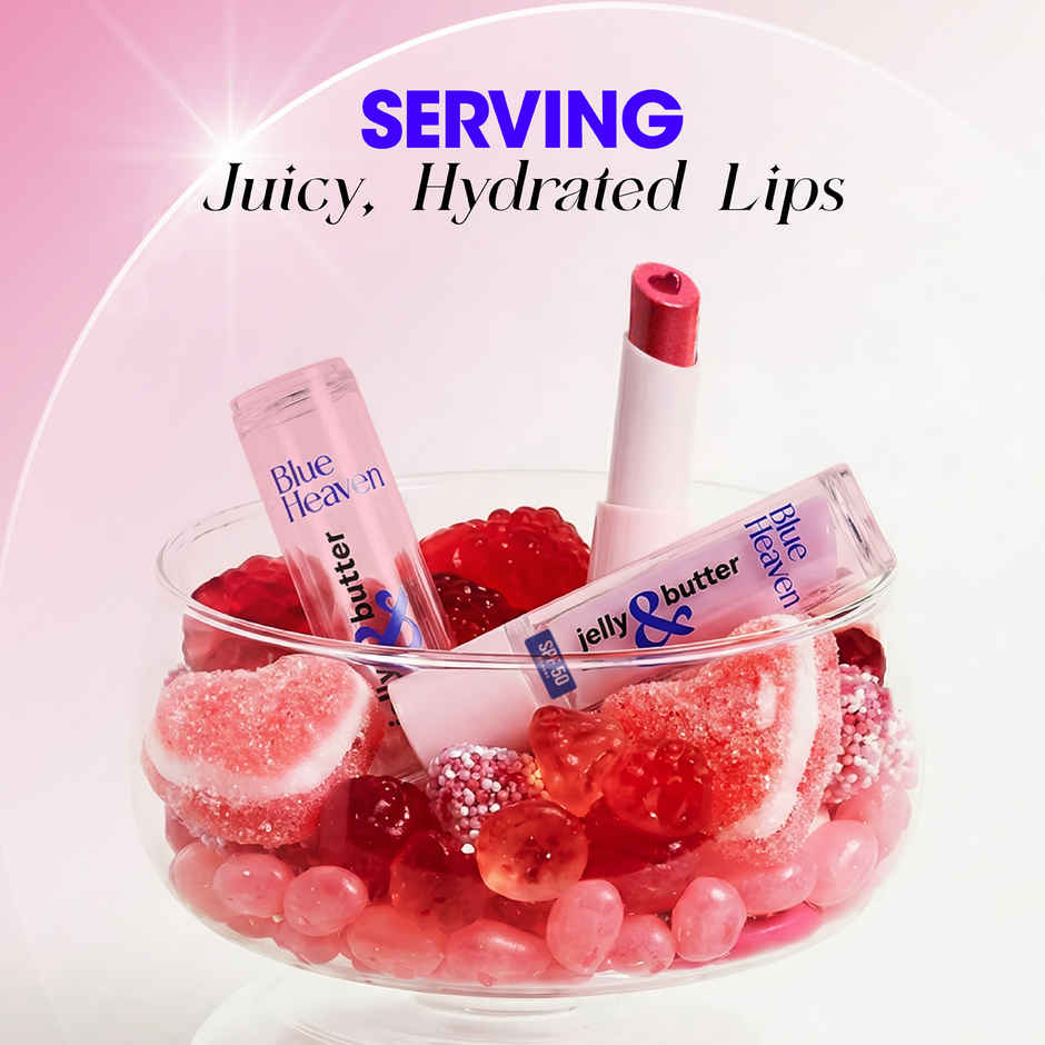 Blue Heaven Jelly & Butter Hydrating Tinted Lip Balm - Caramel Brown