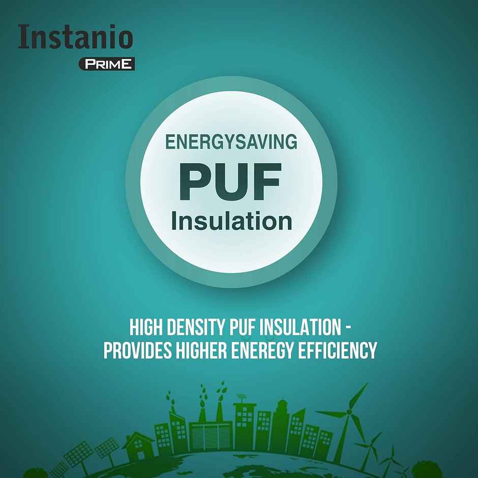 Havells Instanio Prime 15 Litre Storage Water Heater(White Blue)