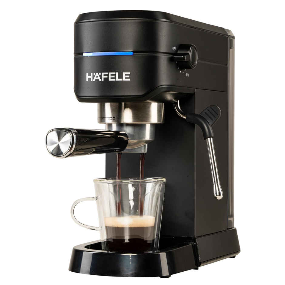 Hafele U-Kaffee Espresso Coffee Machine, 15-Bar Pressure, Removable Water Tank (1L),1450 W