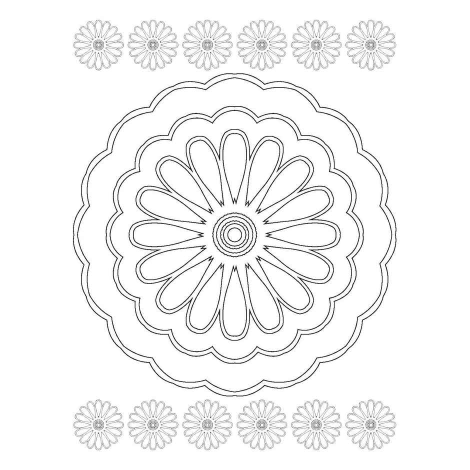 Mandala Colouring for Kids | Book 1 | Relaxing & Fun