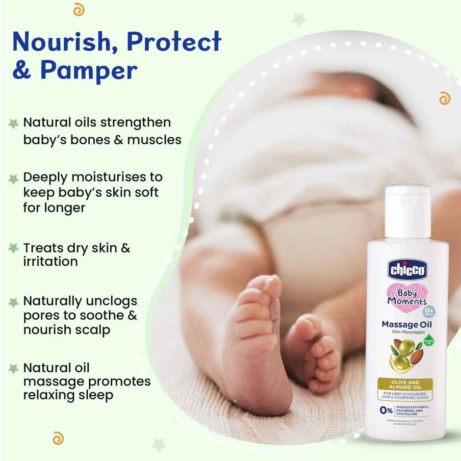 Chicco Baby Moments Massage Oil
