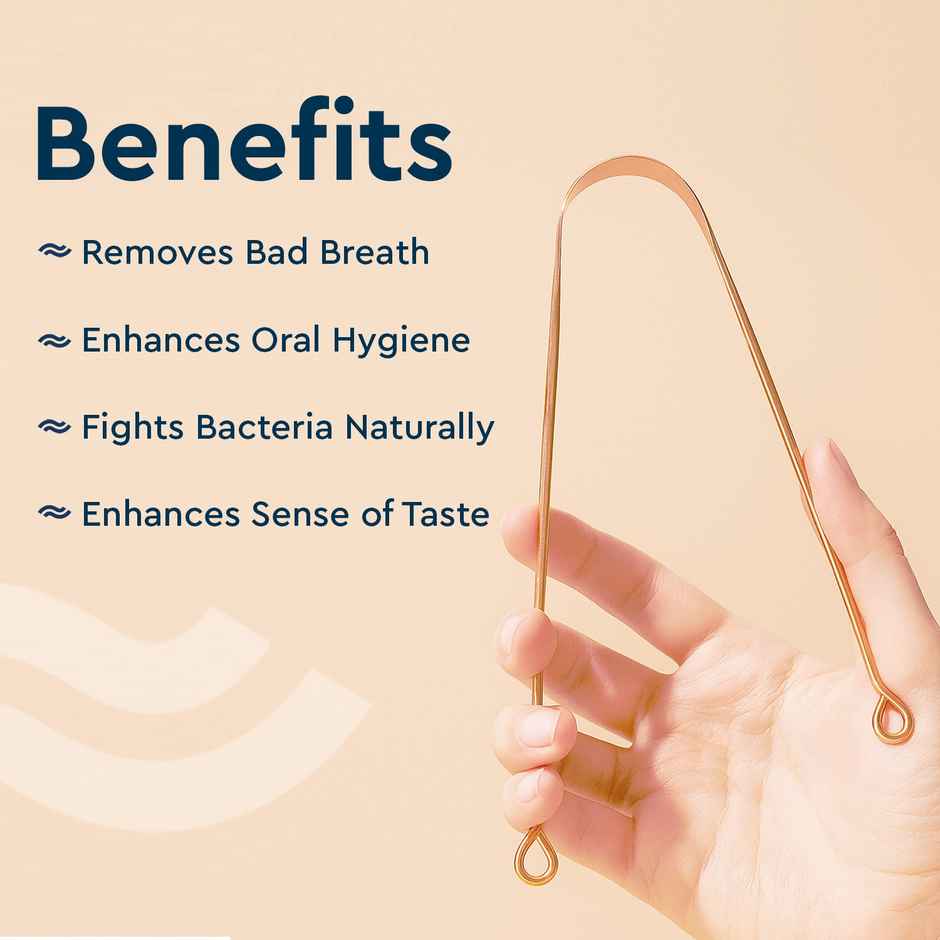 GUBB Copper Tongue Cleaner Pack Of 2