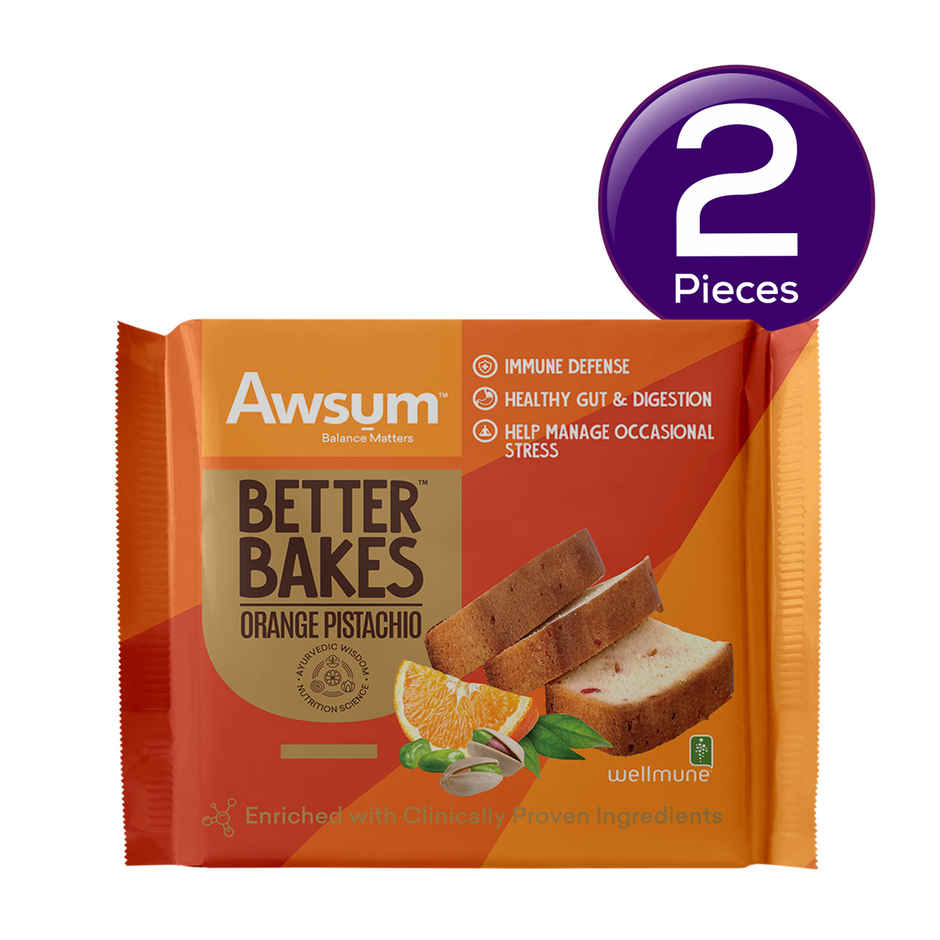 Awsum Better Bakes Orange Pistachio Cake Combo