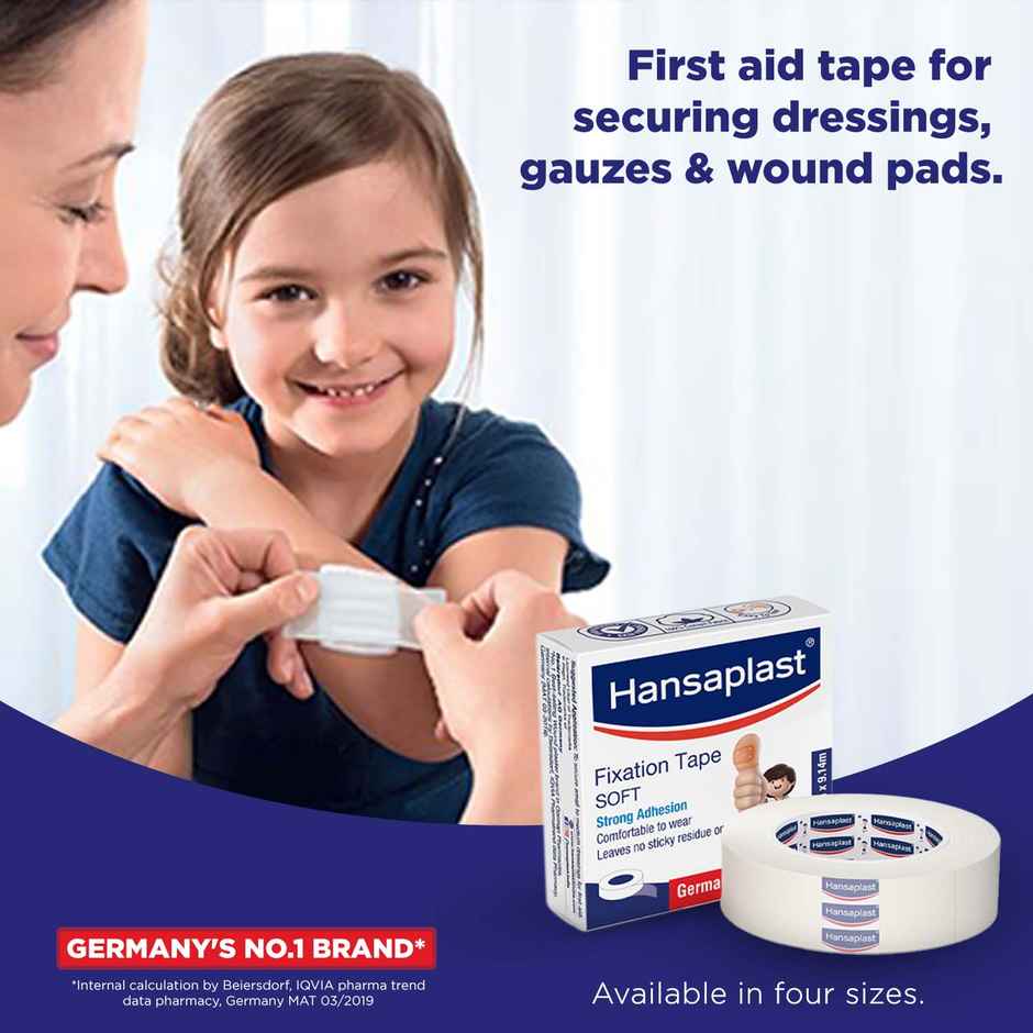 Hansaplast Fixation Tape (2.5 CM X 5M) Combo