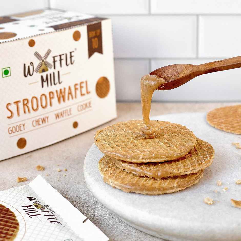 Waffle Mill Stroopwafel - Caramel (Box Of 2)