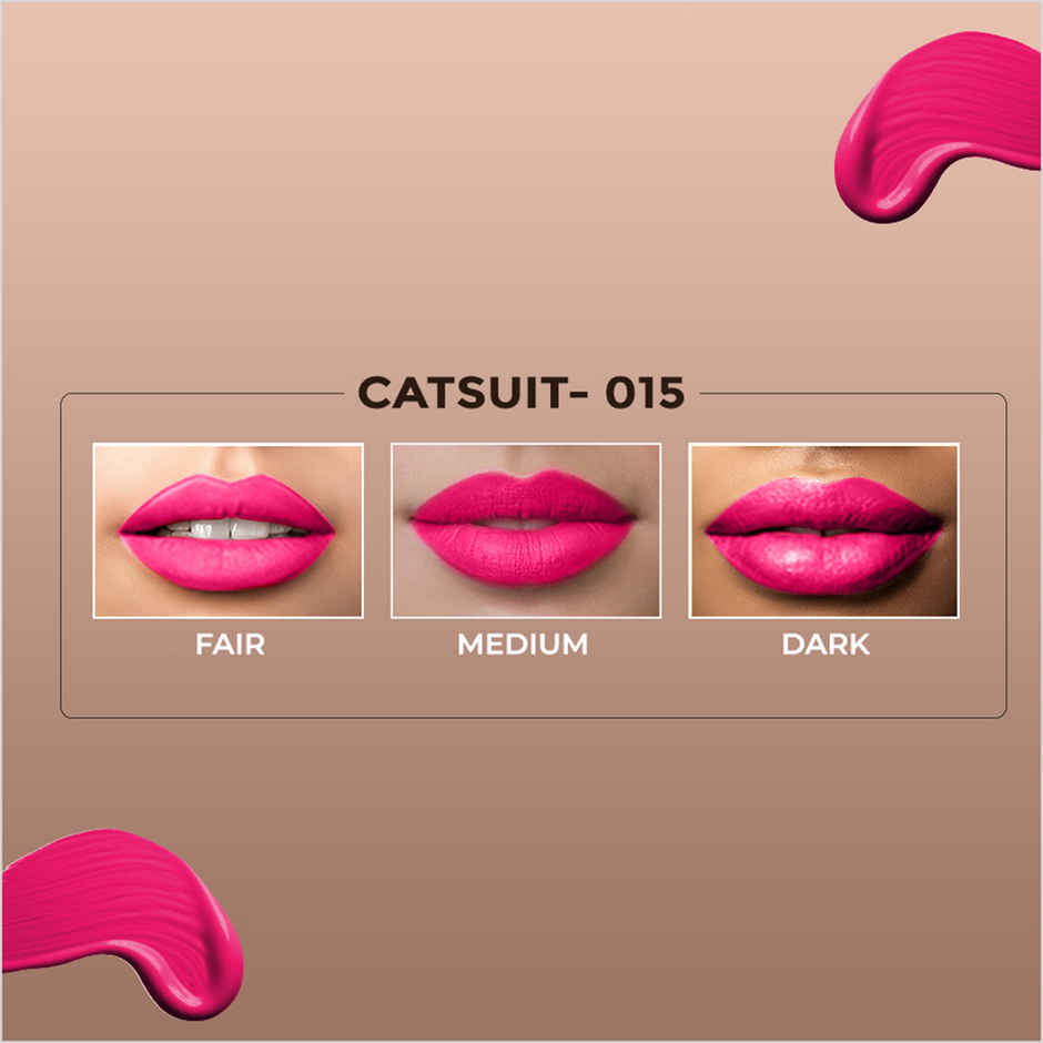 Colorbar Powerkiss Liquid Lipstick - Transferproof Lip color | Silicone Free