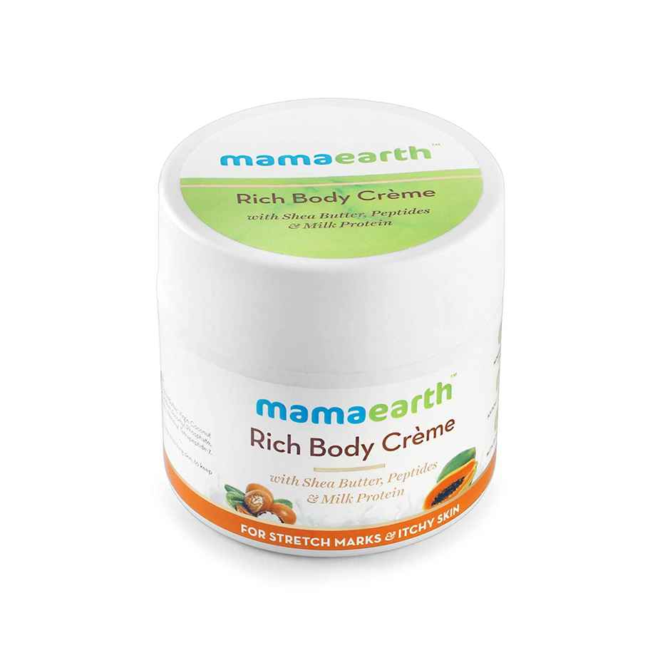 Mamaearth Rich Body Cream For Stretch Marks And Itchy Skin
