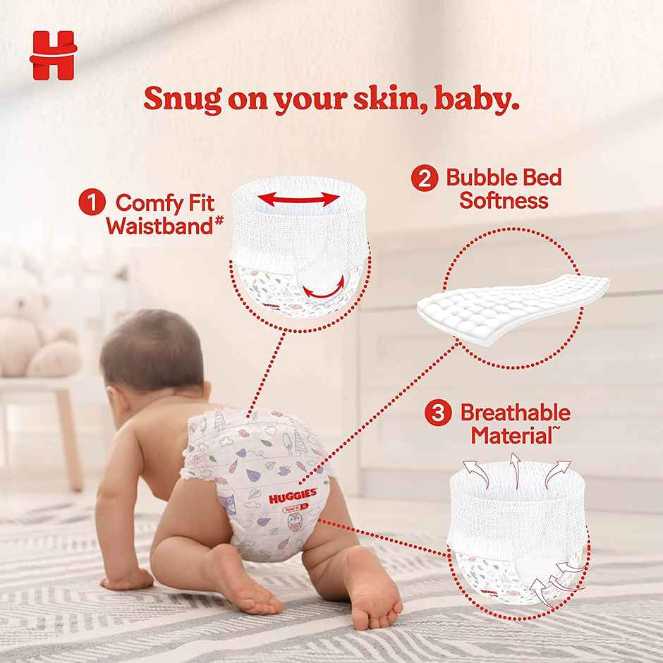 Huggies Wonder Pant Style Diaper | 2XL | 48 pcs