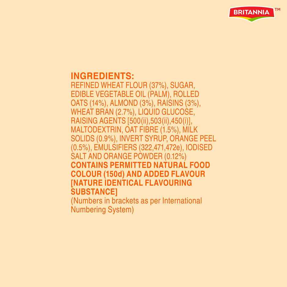 Britannia Nutrichoice Oats Orange & Almond Biscuits |  Combo