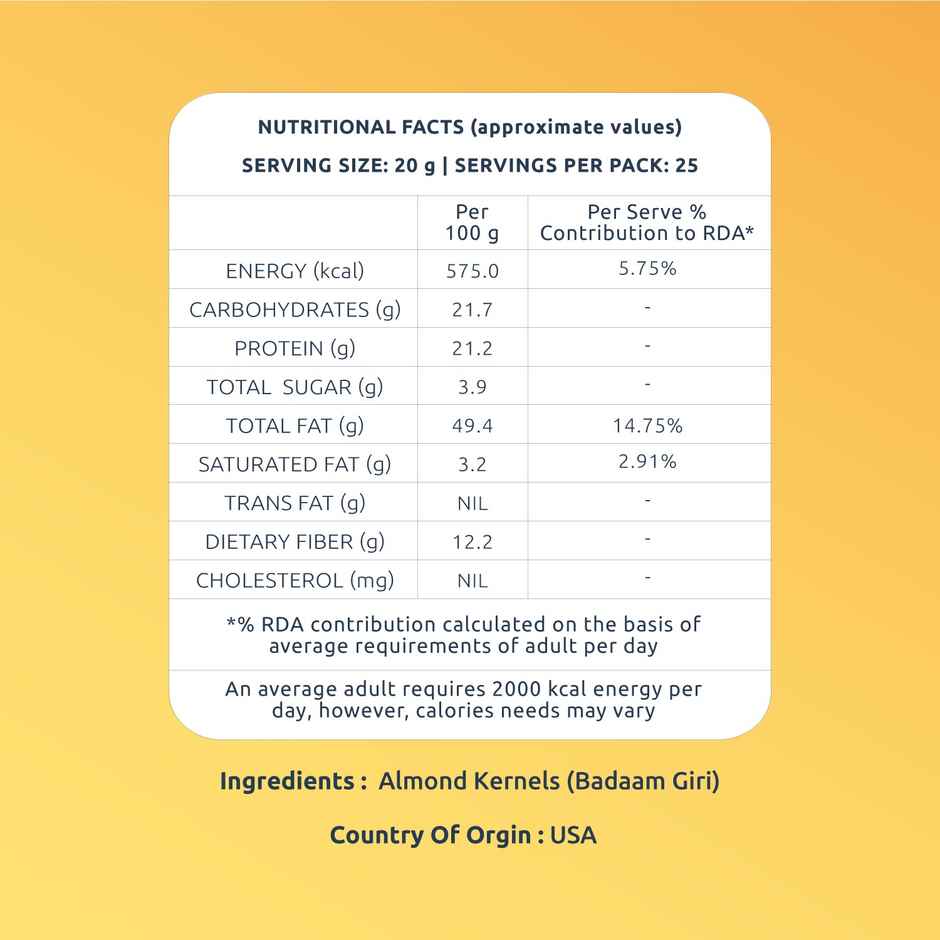 Farmley Premium California Almonds