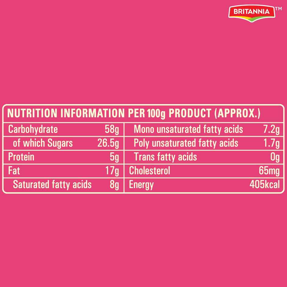 Britannia Gobbles Bar Cake - Fruity Fun Combo