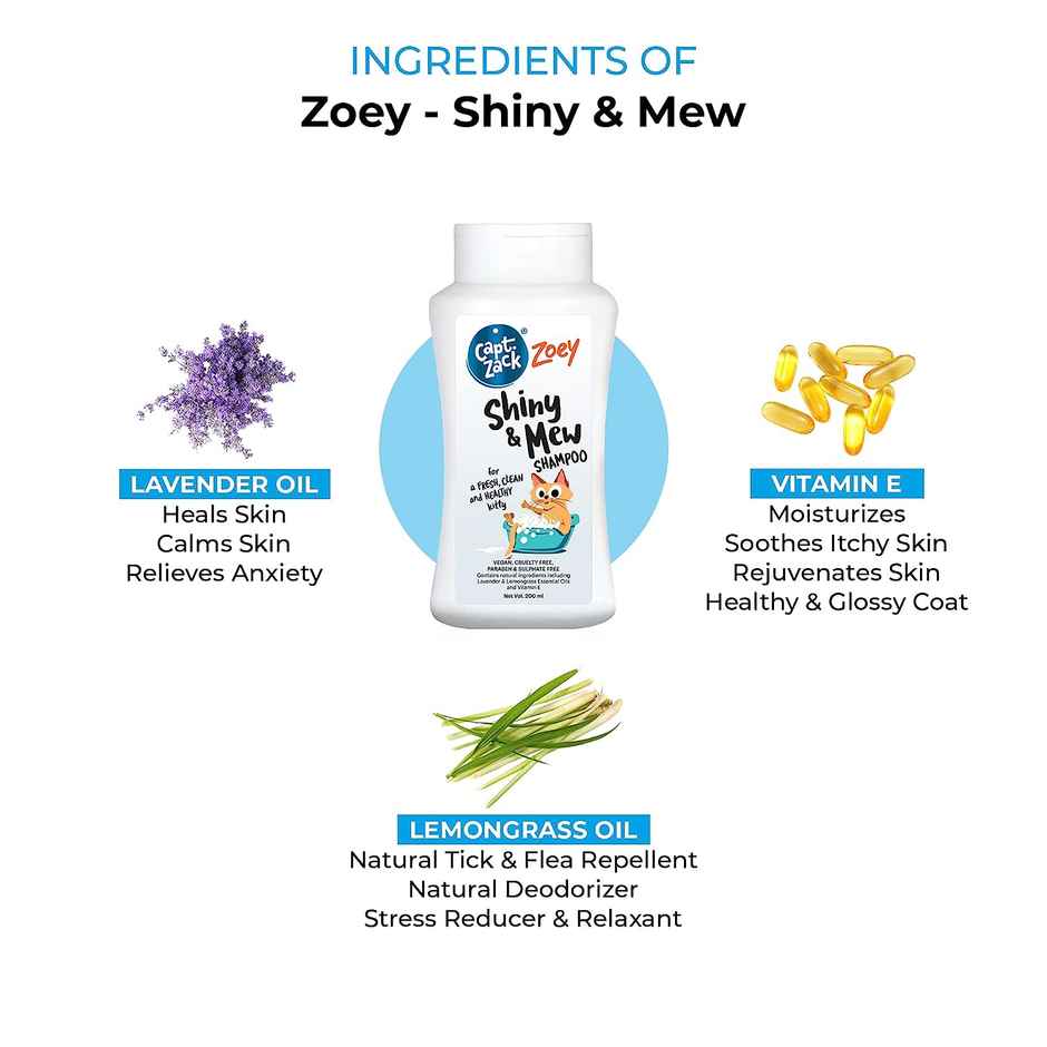 Captain Zack Zoey Shiny & Mew Shampoo