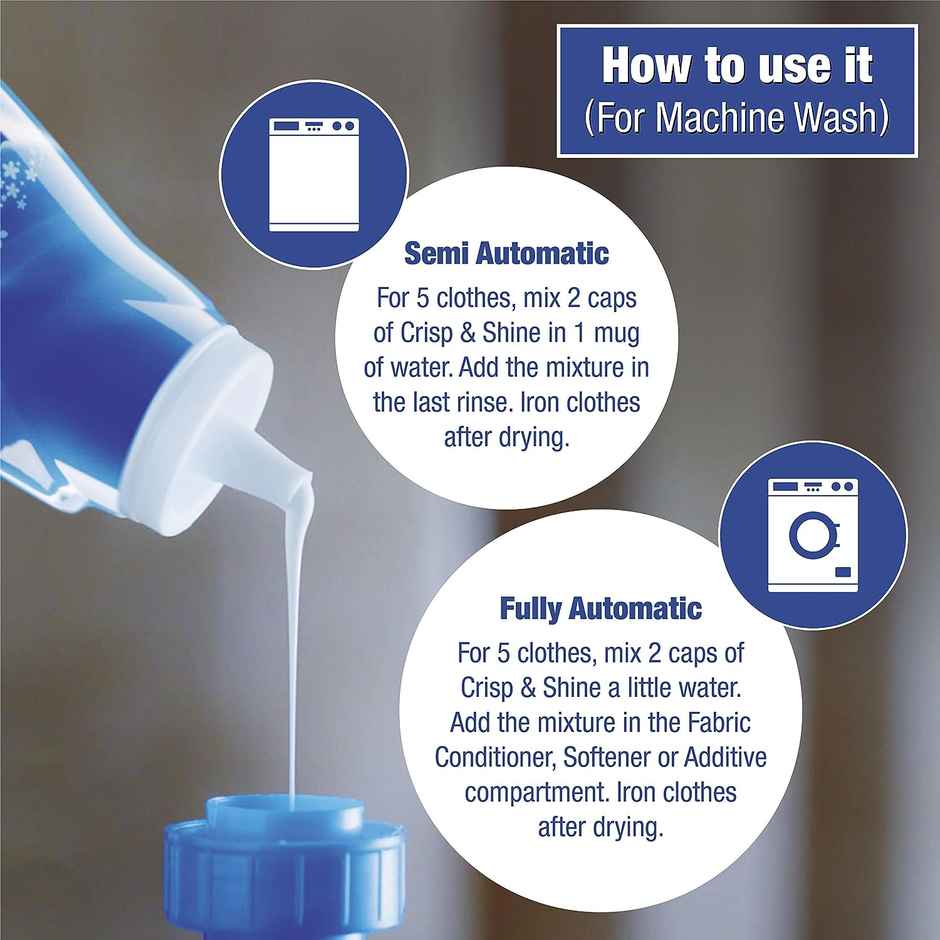 Ujala Floral Fusion Crisp & Shine After-Wash Fabric Enhancer