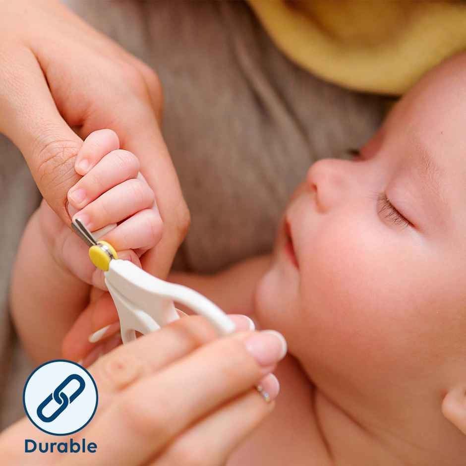 LuvLap Baby 4in1 Nail Grooming Set - Scissor, Clipper, Tweezer & Filer