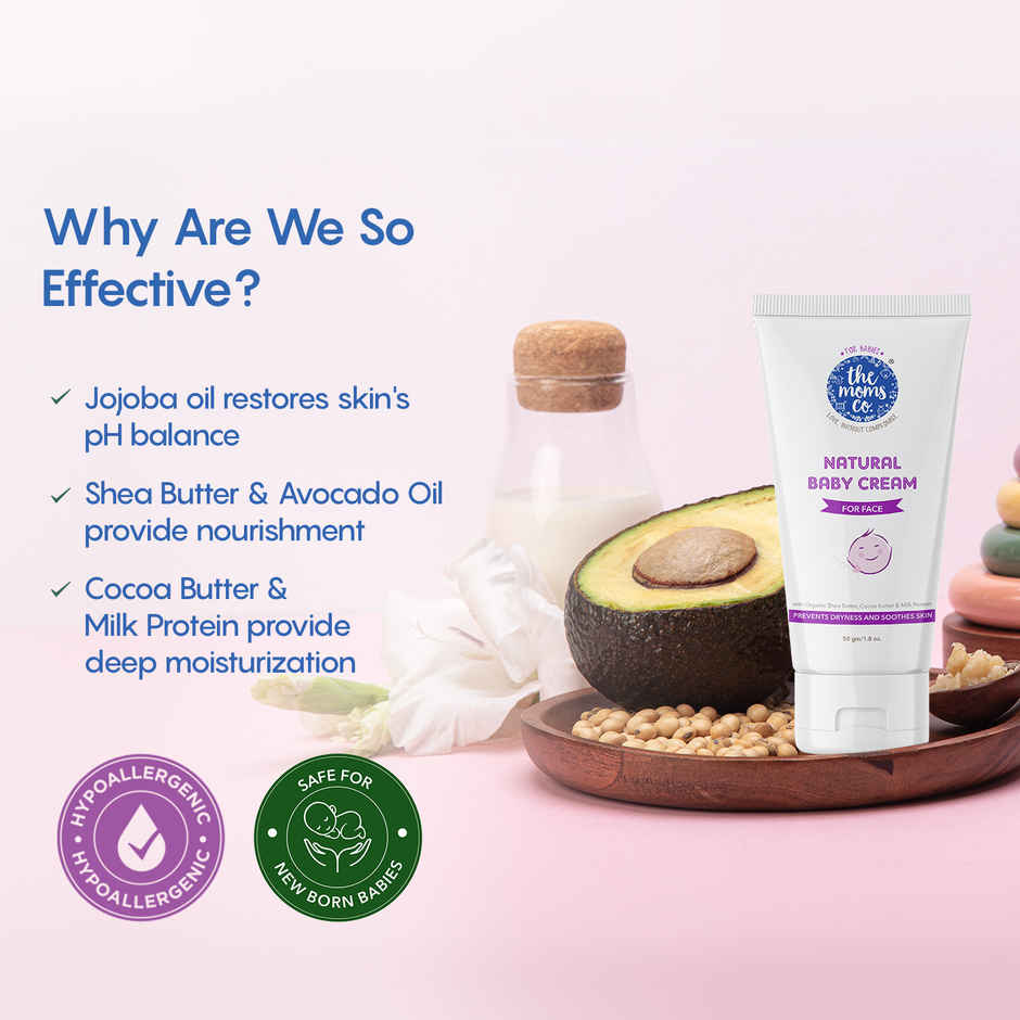The Moms Co Natural Baby Cream