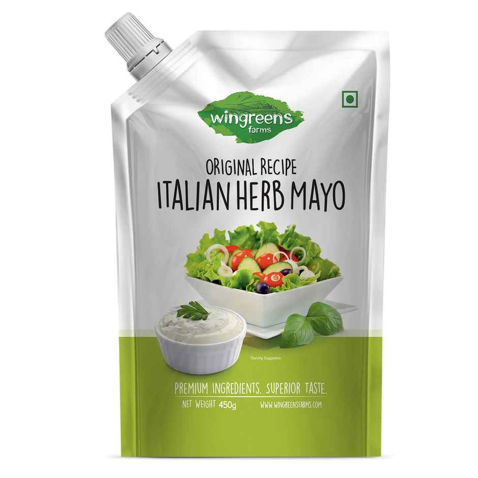 Wingreens Farms Italian Herb Mayonnaise Pouch