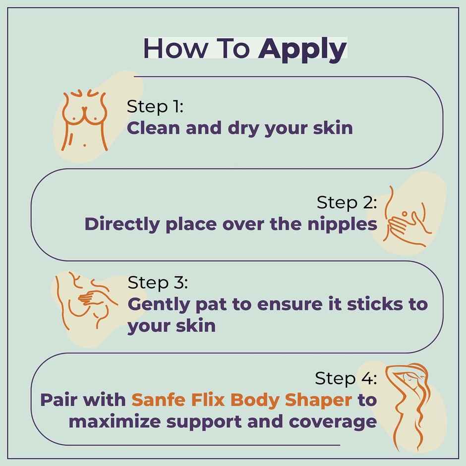 Sanfe Flix Reusable Silicone Nipple Cover