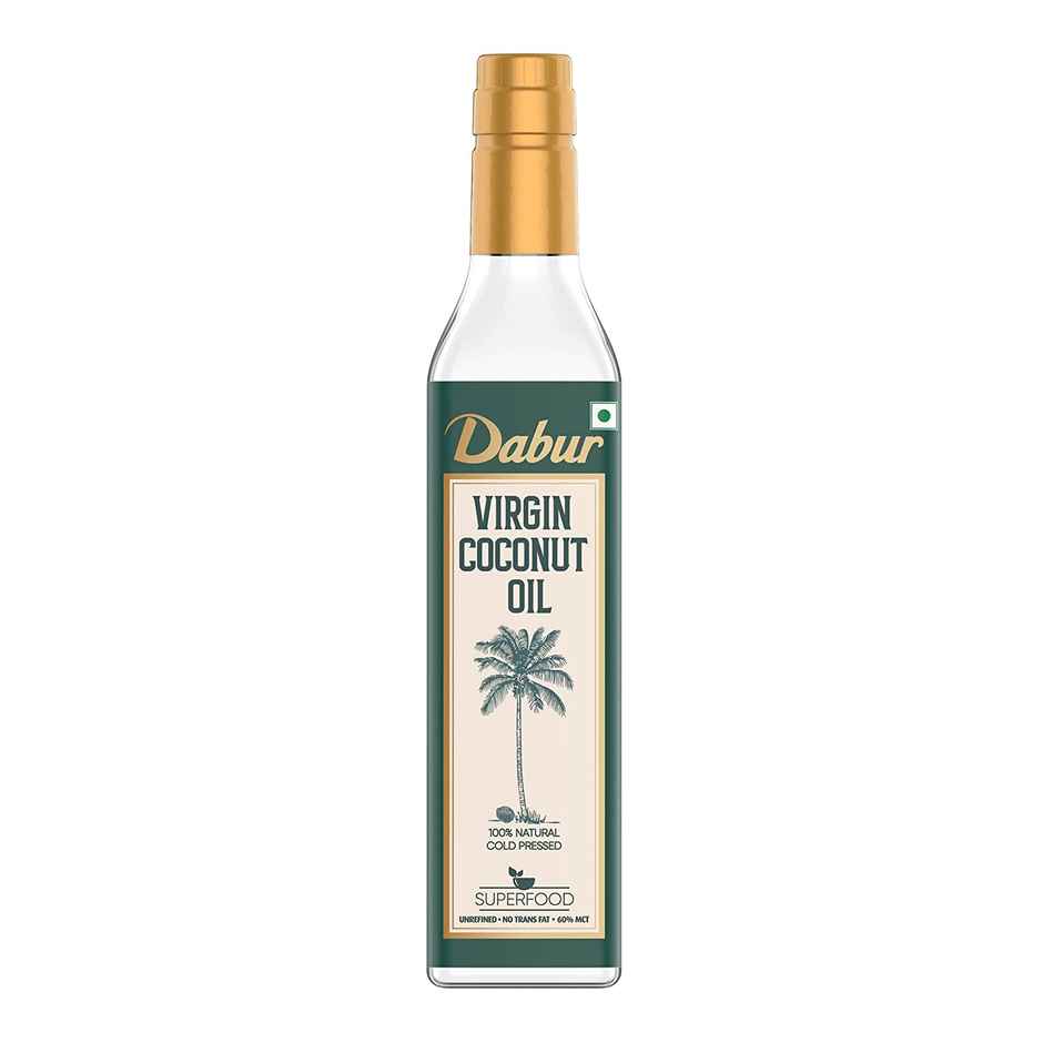 Dabur Virgin Coconut Cold Pressed Oil (Nariyal Oil)