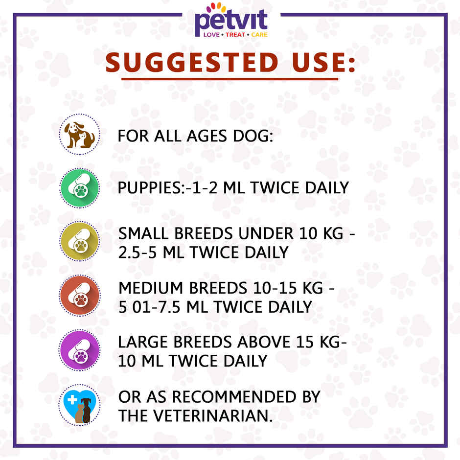 Petvit Liver Syrup With 15 Active Ingredients For Healthy Liver