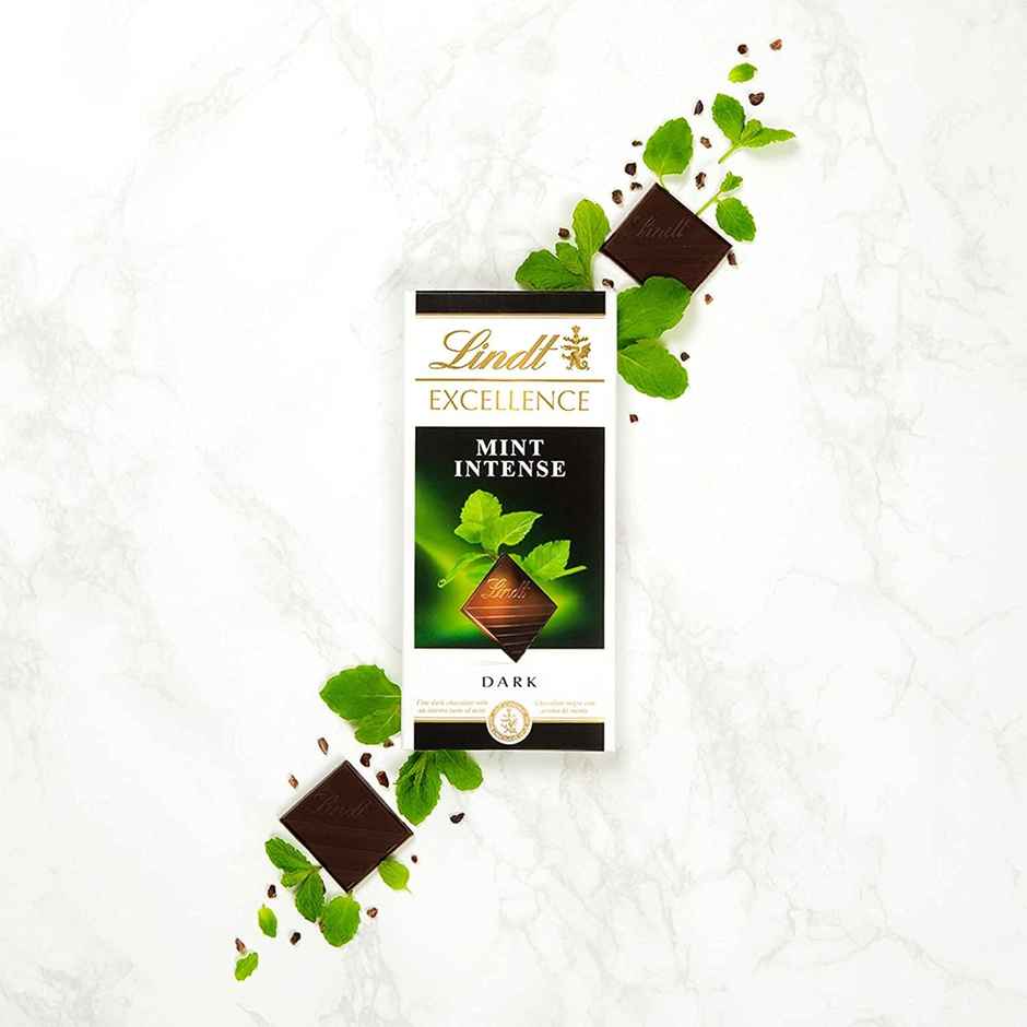 Lindt Excellence Mint Intense Dark Chocolate
