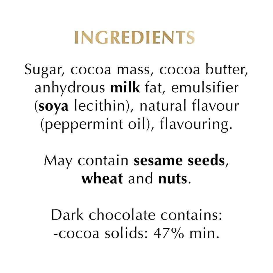 Lindt Excellence Mint Intense Dark Chocolate