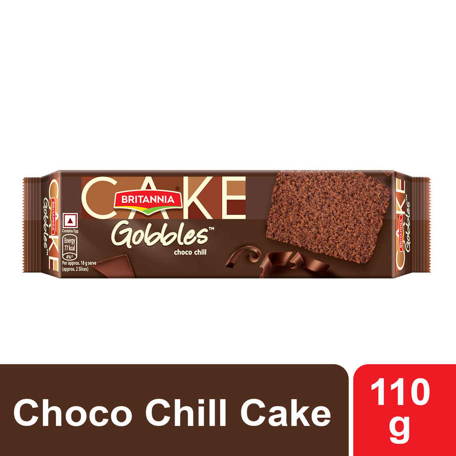Britannia Gobbles Chocolate Cake 
