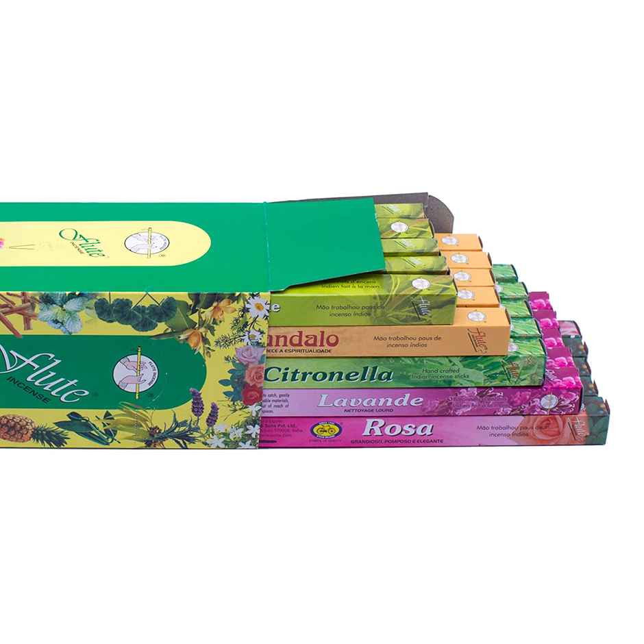 Cycle Flute Assorted Incense - 25 Packs Combo