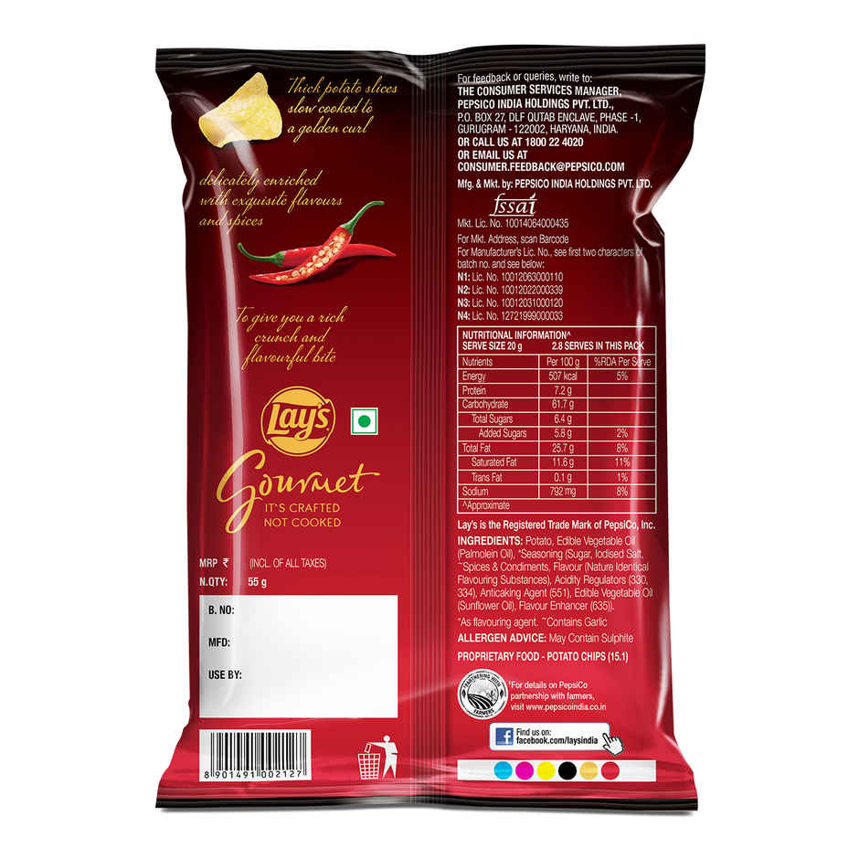 Lay's Gourmet - Thai Sweet Chilli