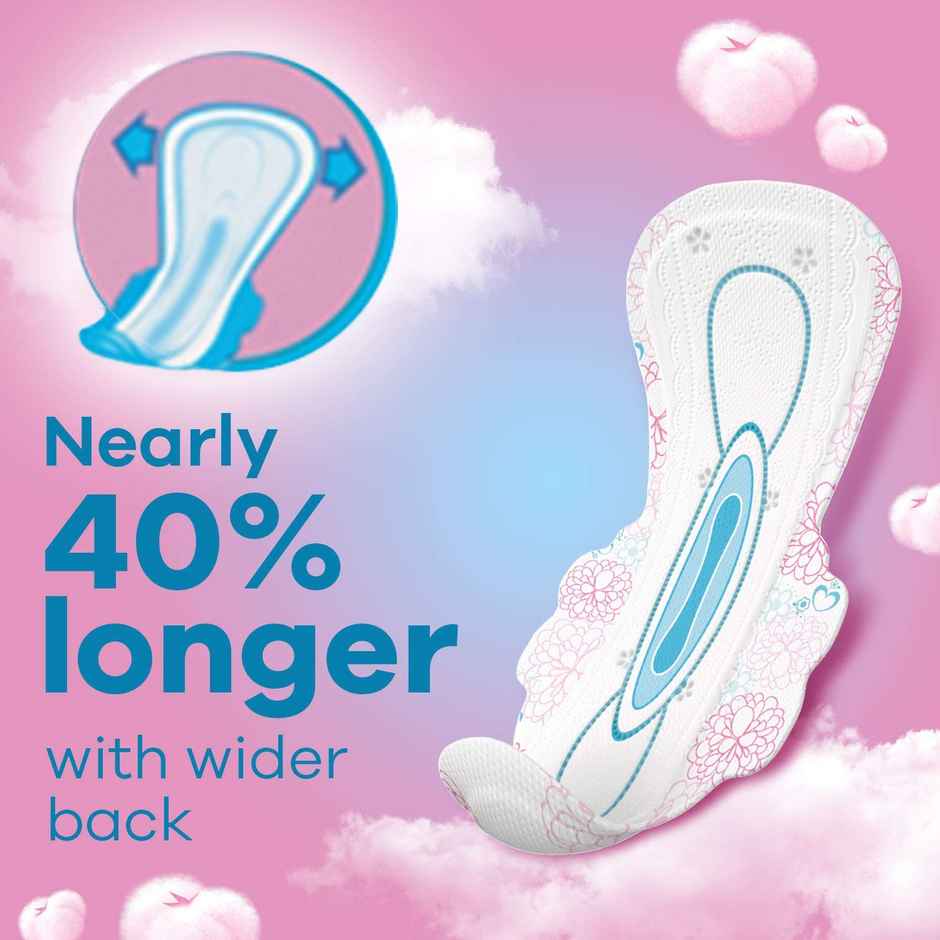 Whisper Ultra Soft Air Fresh Sanitary Pads - XL