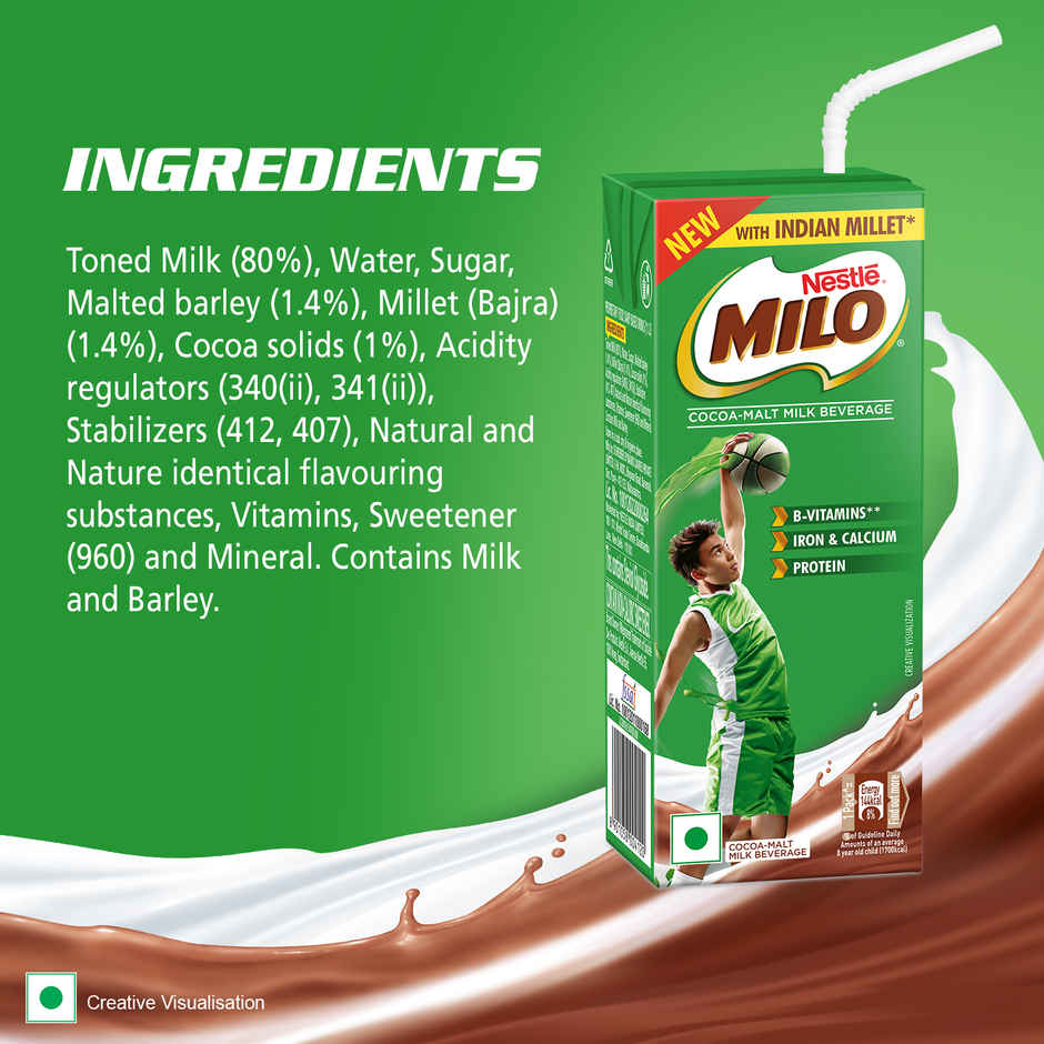 Nestle Milo Health Chocolate Drink with Millets