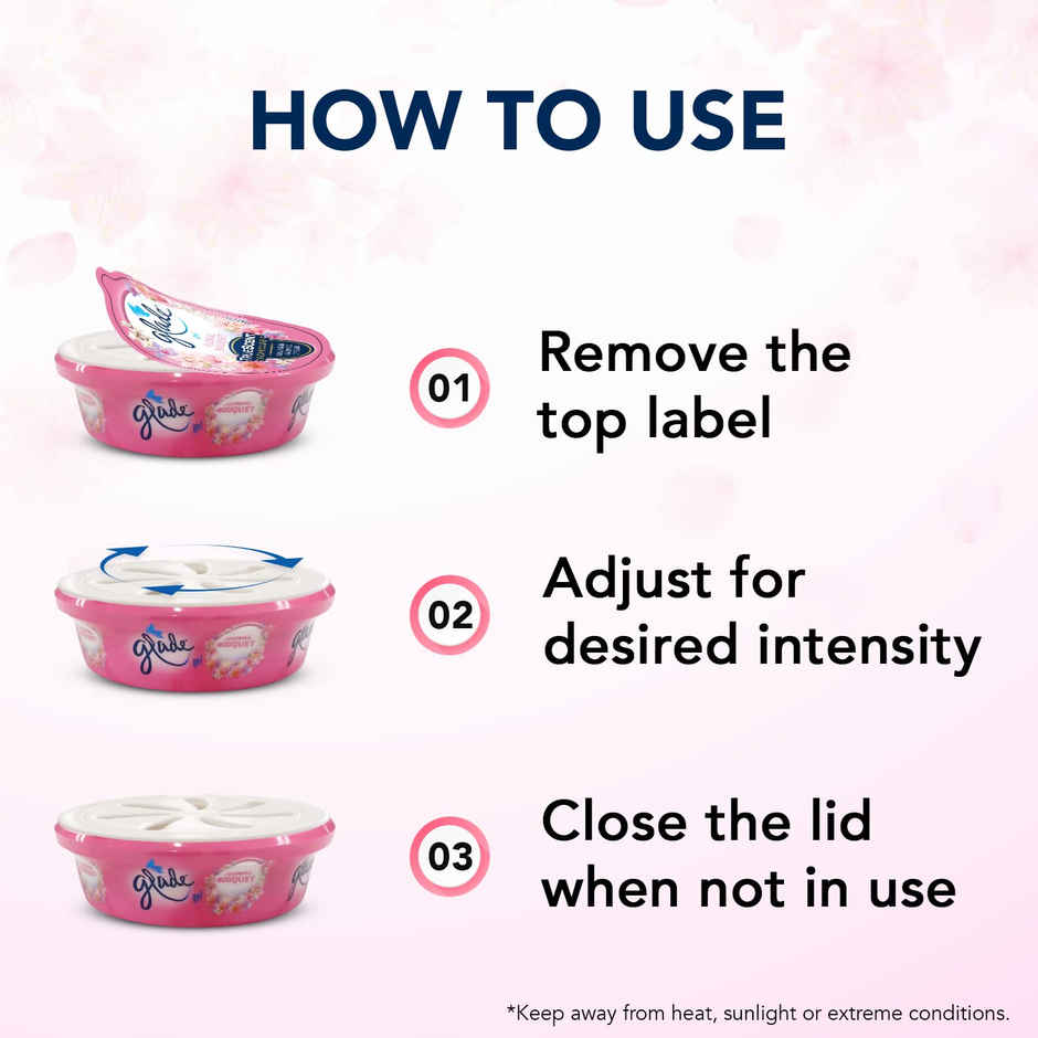 Glade Floral Bouquet Gel Air Freshener