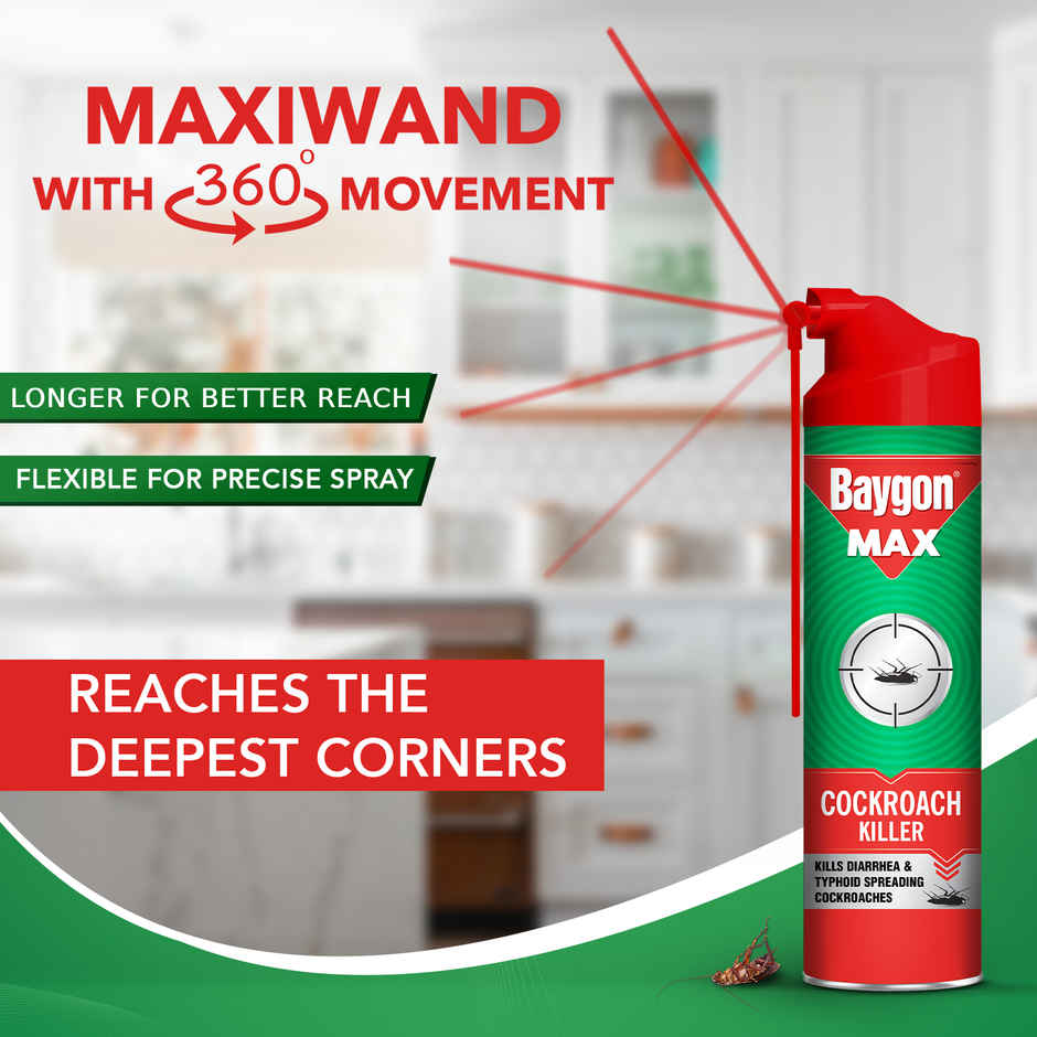 Baygon Max Cockroach Killer Spray Combo