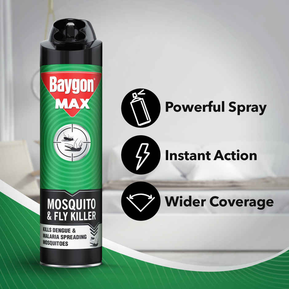 Baygon Max Mosquito and Fly Killer Spray