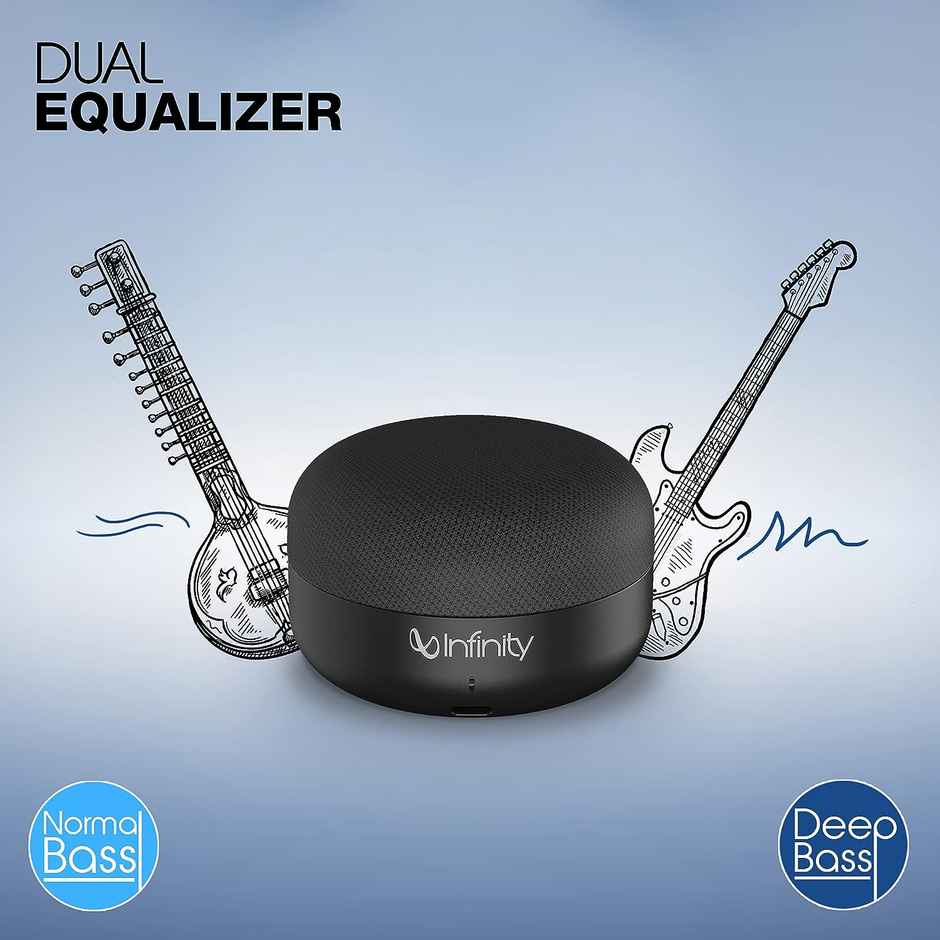 Infinity by Harman Clubz 2.5 W Portable Speaker - Voice Control | Deep Bass