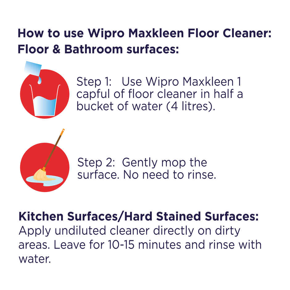 Maxkleen Floral Bliss Disinfectant Floor Cleaner | Can