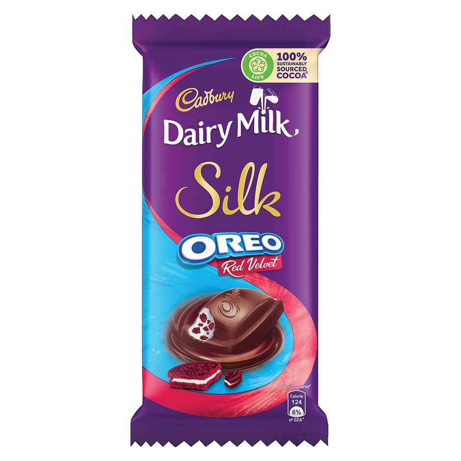 Cadbury Dairy Milk Silk Oreo - Red Velvet Chocolate Bar